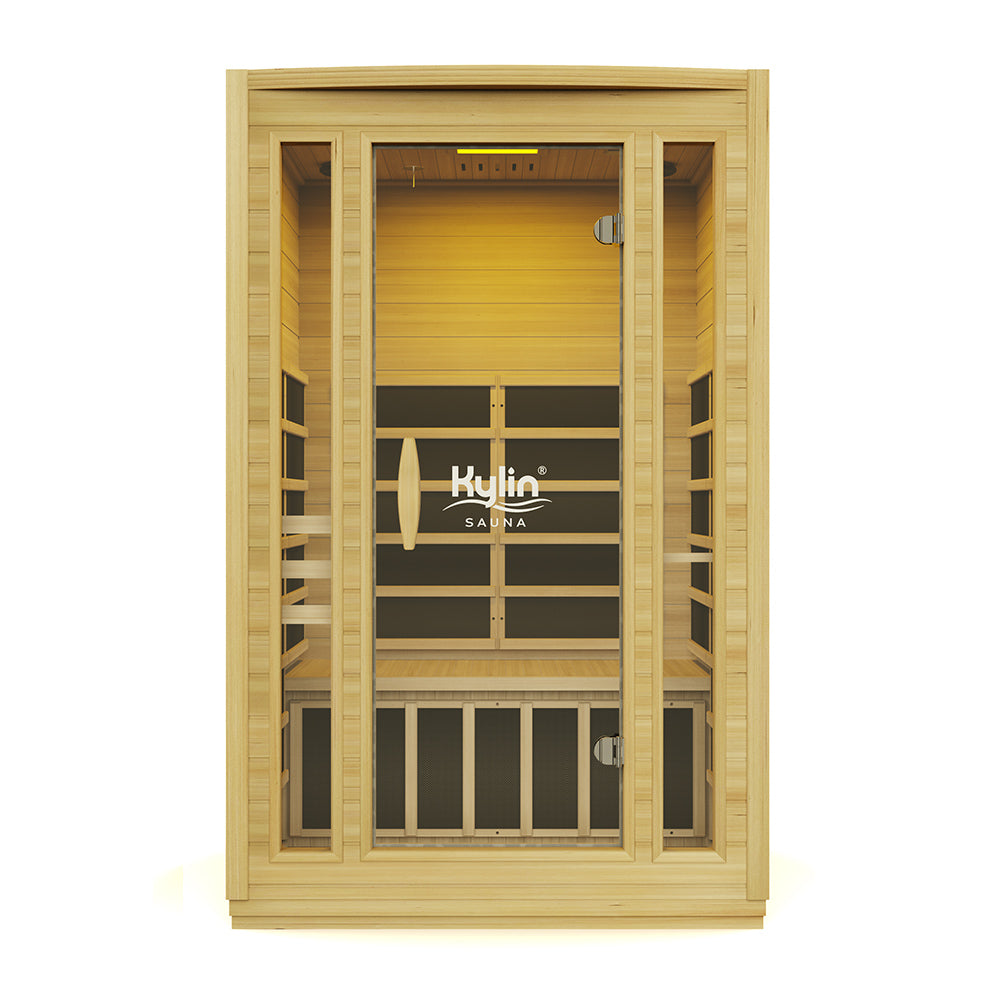 Kylin Advanced Premium Carbon Far Infrared Sauna 2 people