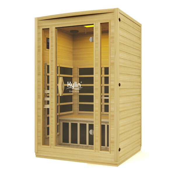 Kylin Advanced Premium Carbon Far Infrared Sauna 2 people